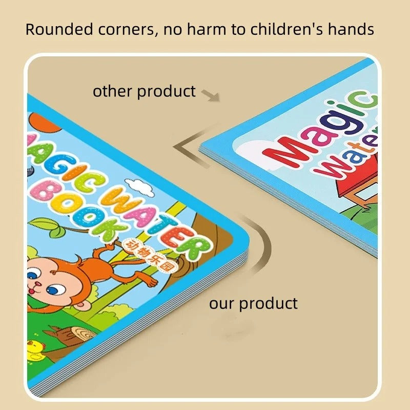 Magic Water Drawing Colouring Book pack of 3