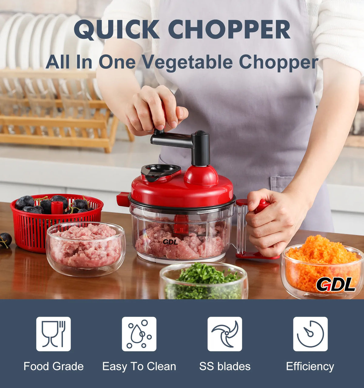 Clickmart® Quick Chopper