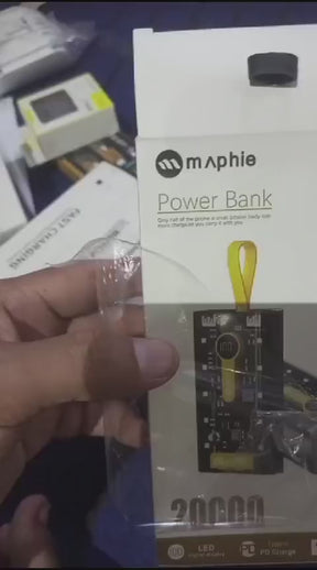 20,000 Mah Power Bank.(66w Transparent High Capacity Pd20w) Super Fast Charging