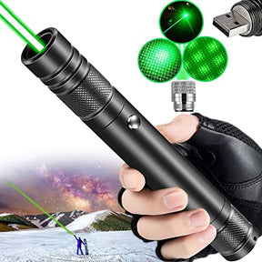 Rl 303 Green Laser Pointer – Rechargeable With Lock Key, Charger & Ideal For Teaching, Astronomy, Presentations & More